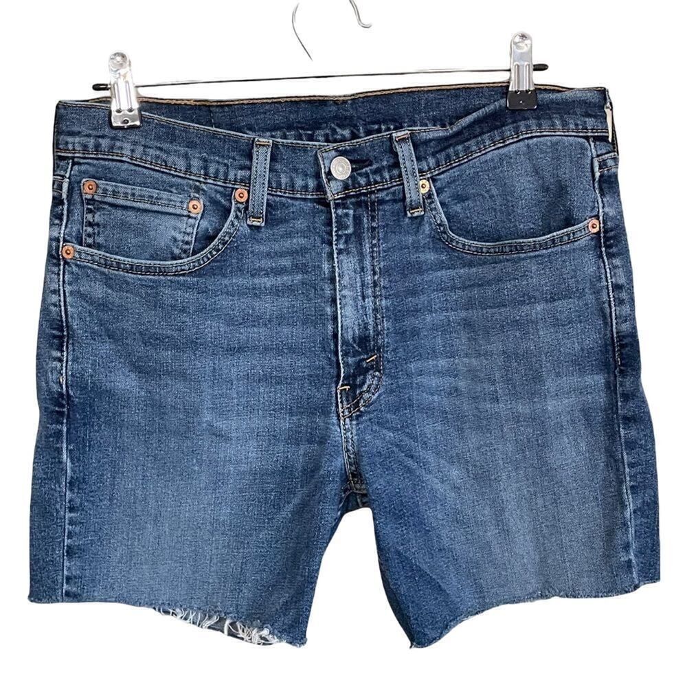Levi 515 Blue Jean Shorts Women's 14/32 Denim Western‎ Festival